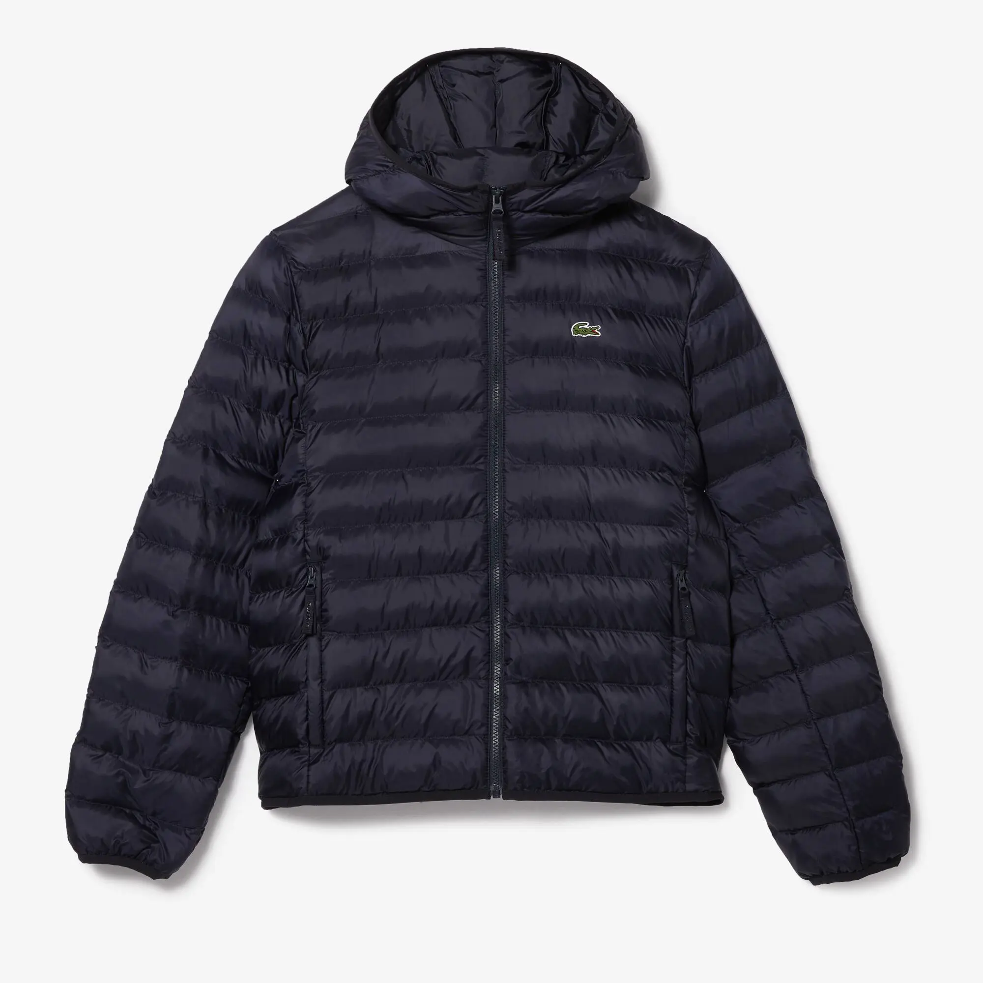 Lacoste Men's Lacoste Quilted Hooded Short Jacket. 2