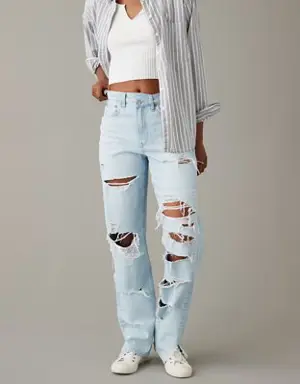 Strigid Super High-Waisted Baggy Straight Jean