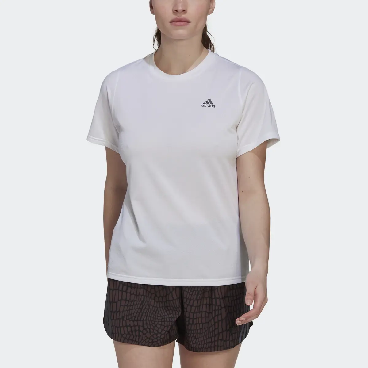 Adidas Run Icons Running Tee. 1