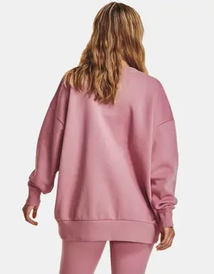 Women's UA Rival Fleece Oversized Crew