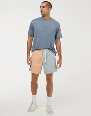 24/7 Flex 7" Lived-In Colorblock Trekker Short