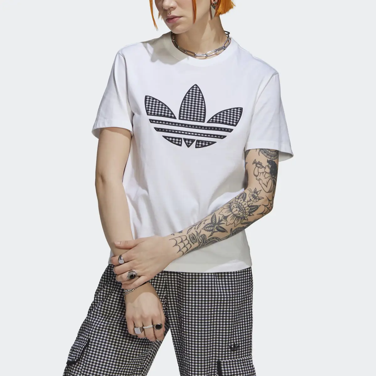 Adidas Trefoil Application T-Shirt. 1