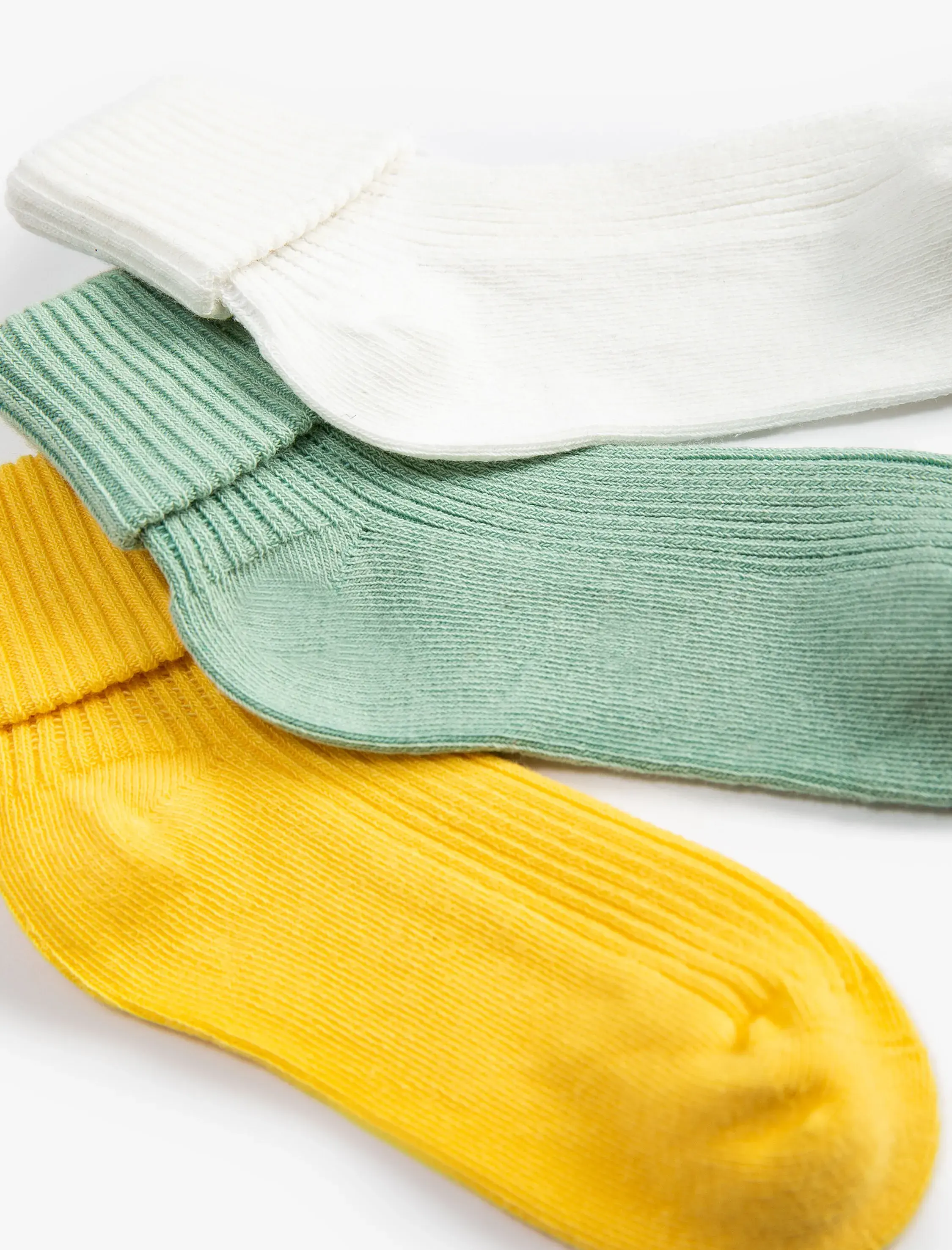 Koton 3’lü Basic Çorap Seti Pamuk Karışımlı. 3