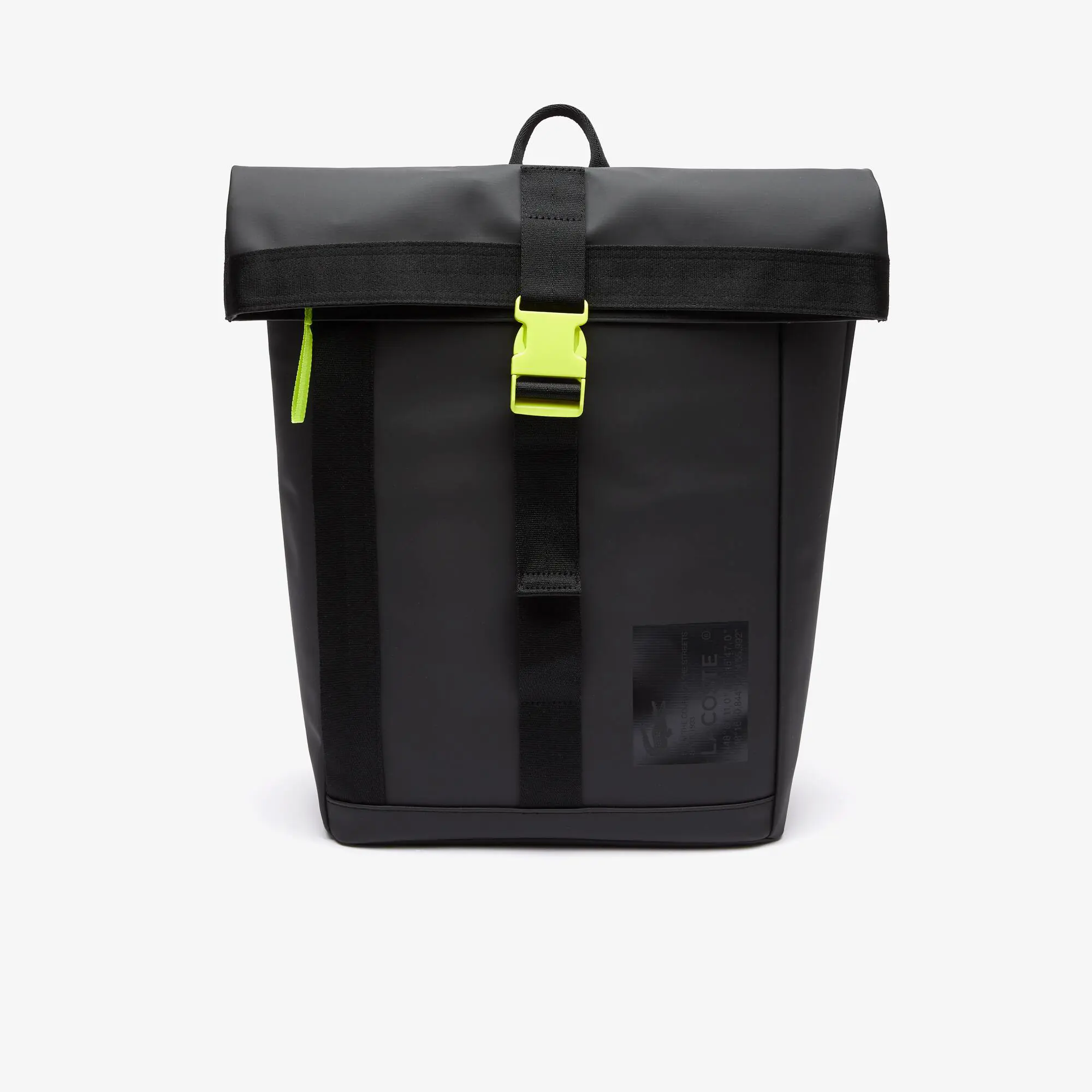 Lacoste Men's Lacoste Signature Print Water-Repellent Backpack. 2