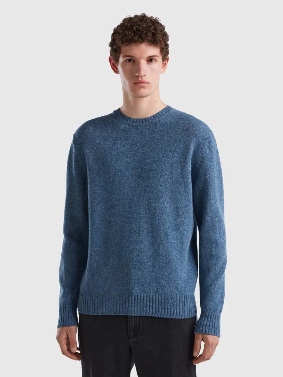 Benetton sweater in shetland wool. 1