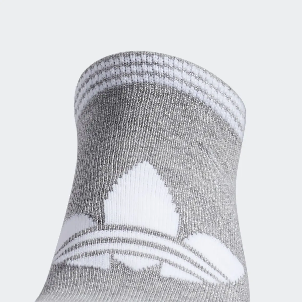 Adidas Trefoil Superlite No-Show Socks 6 Pairs. 3