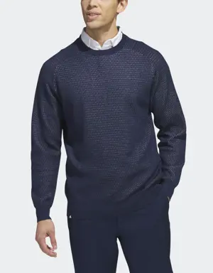 Adidas Ultimate365 Tour Flat-Knit Crew Golf Sweatshirt
