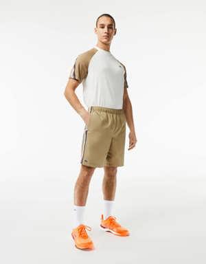 Short homme Lacoste Tennis polyester recyclé
