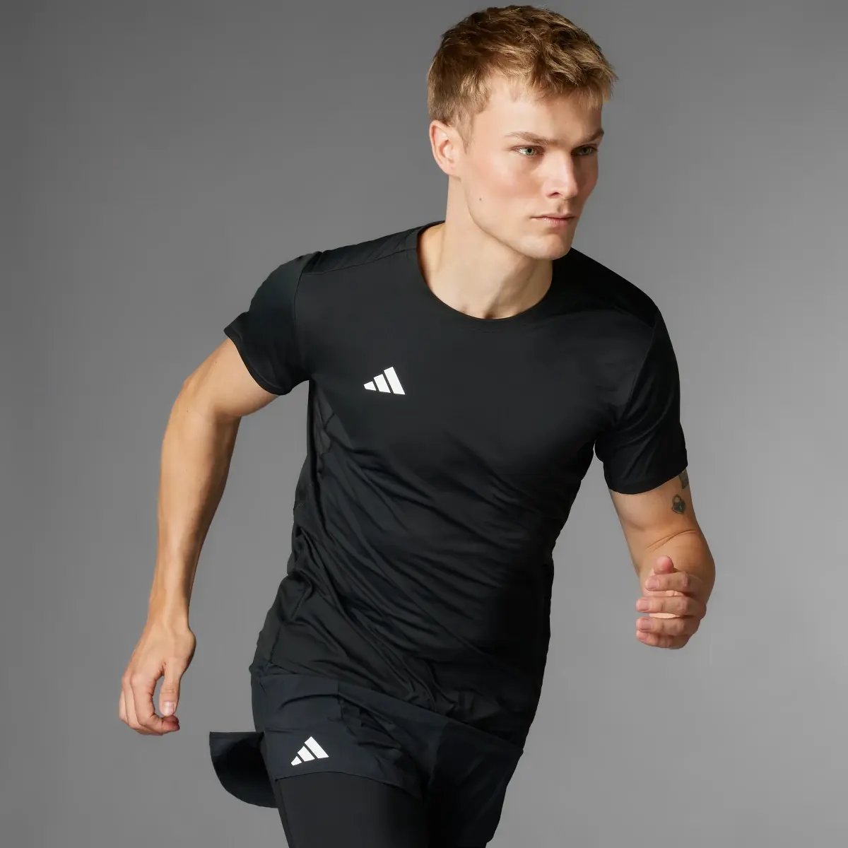 Adidas Adizero Essentials Running Tee. 1