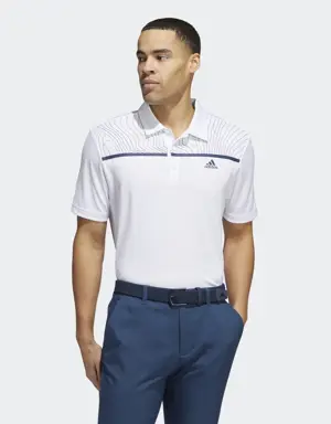 Core Chest-Print Golf Polo Shirt
