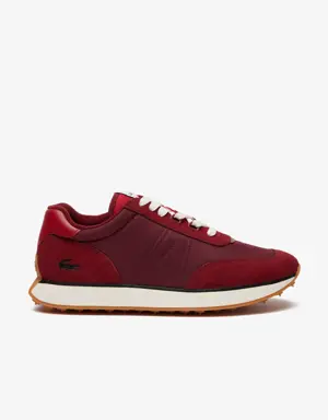 Men's L-Spin Leather and Textile Sneakers