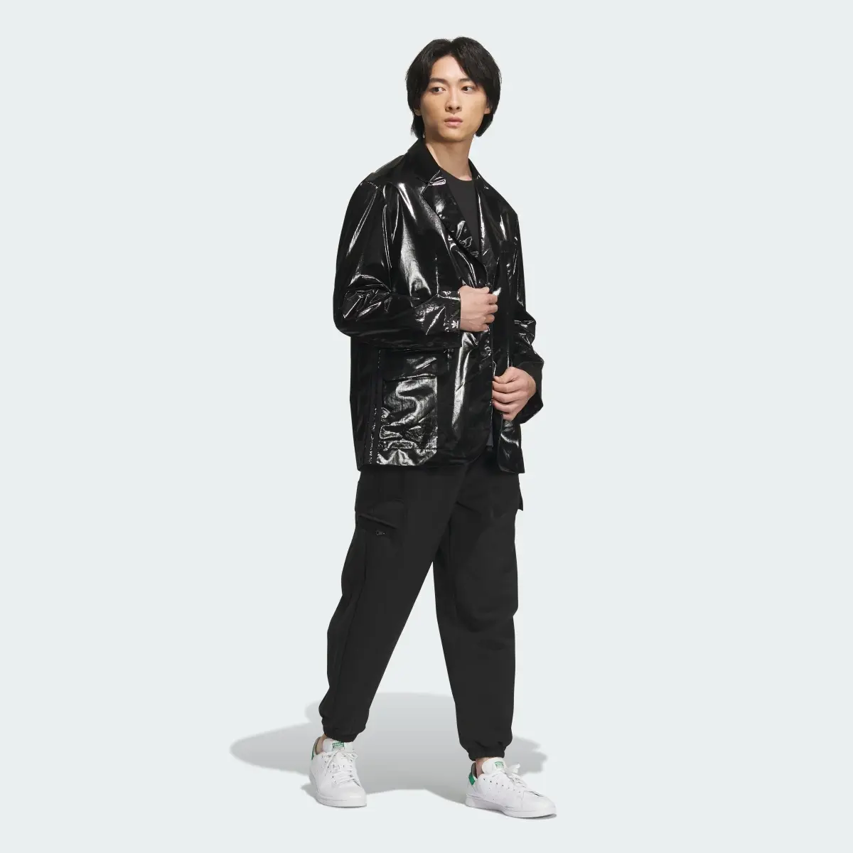 Adidas Song for the Mute Shiny Blazer (Unisex). 3