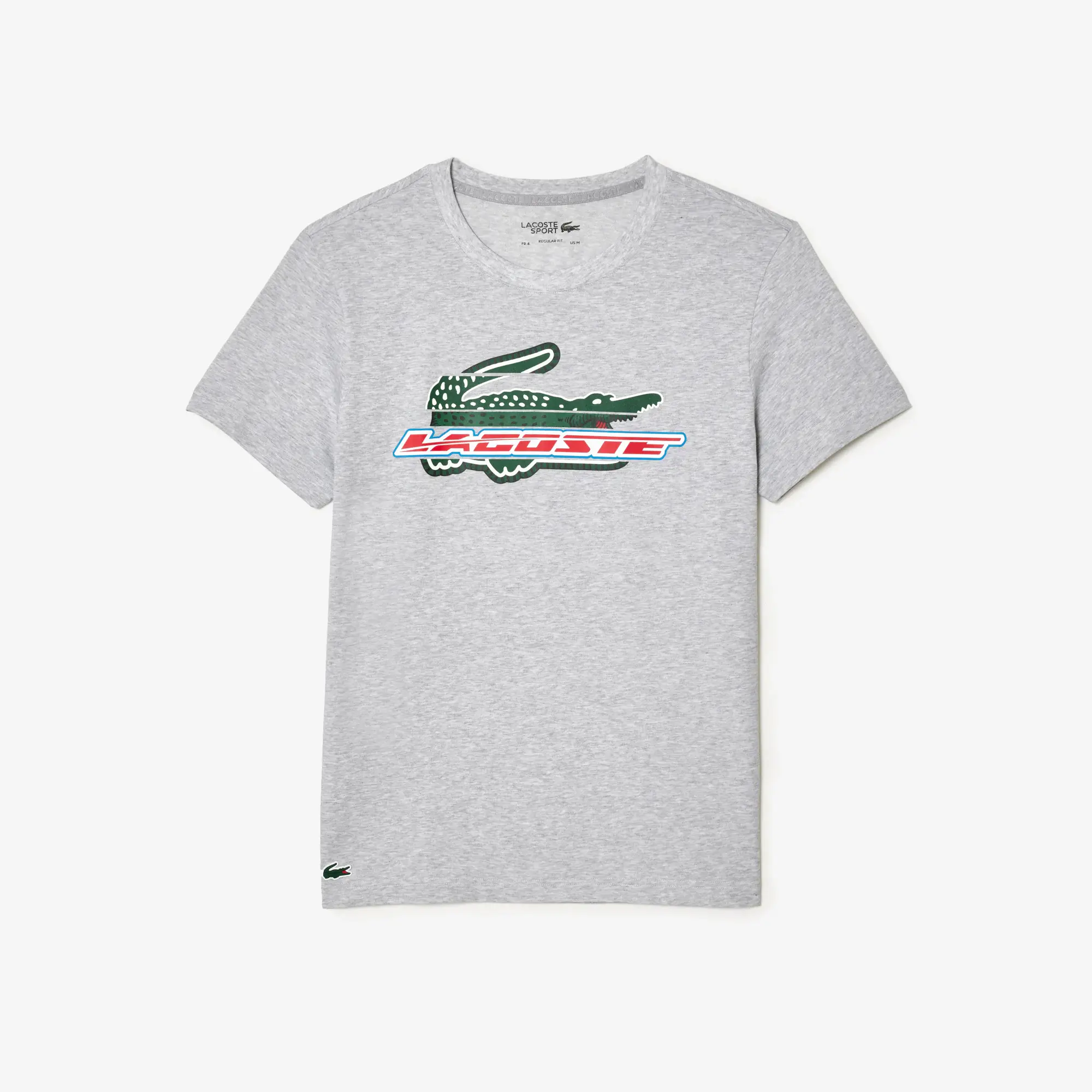 Lacoste Men’s SPORT Regular Fit Organic Cotton T-Shirt. 2