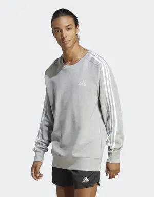 Adidas Sweat-shirt à 3 bandes en molleton Essentials. 2