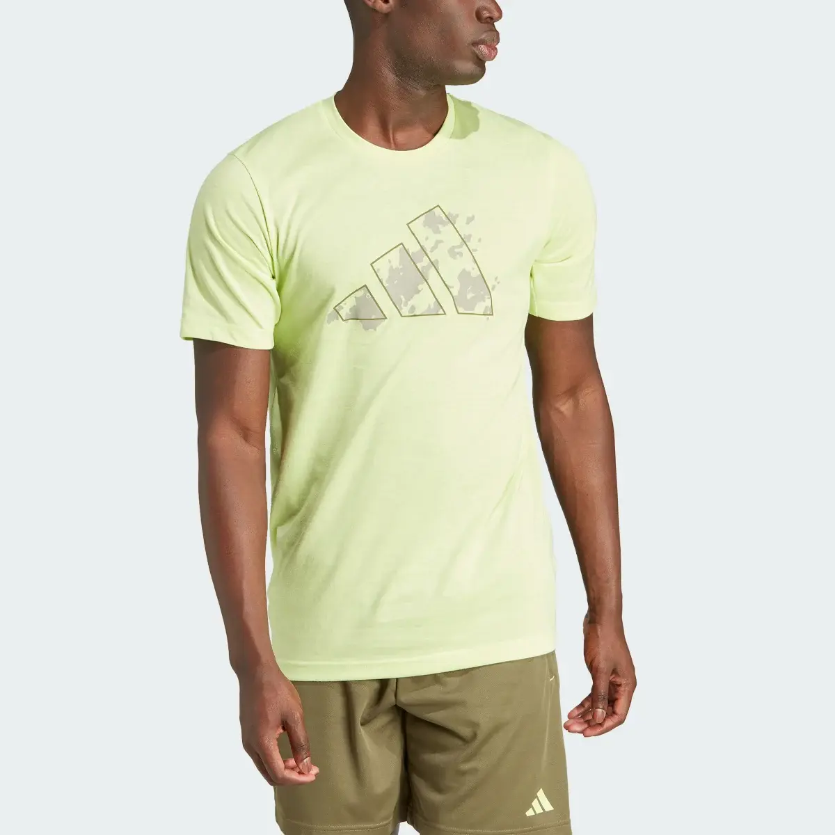 Adidas Train Essentials Seasonal Training Graphic T-Shirt. 1