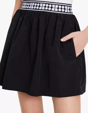 Noel Taffeta Skirt