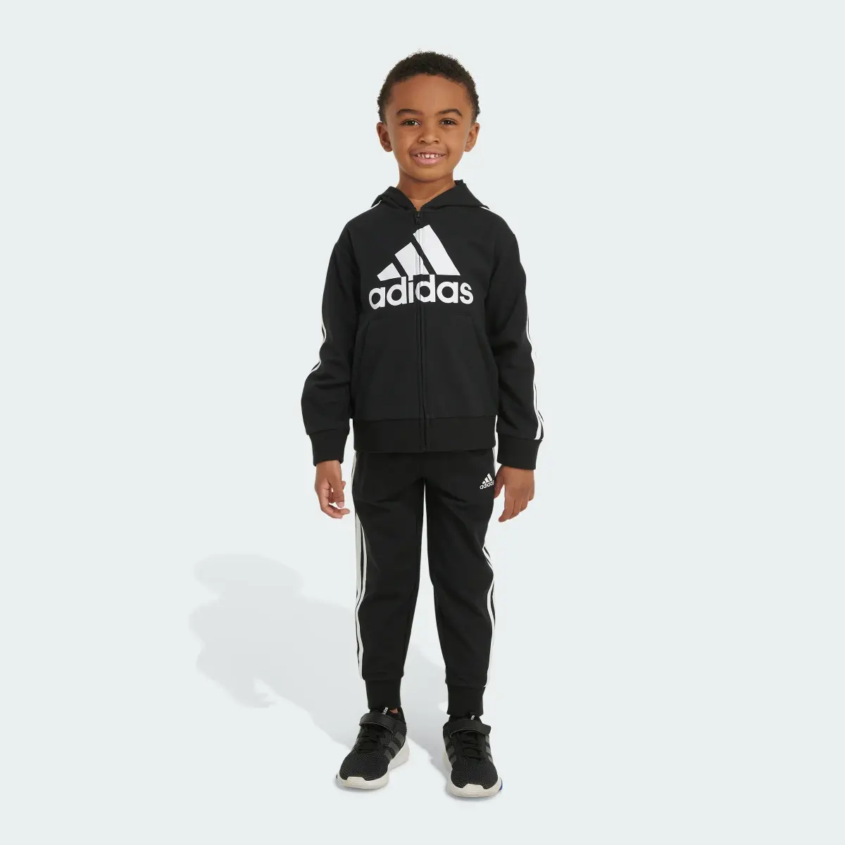 Adidas HOODED FT JACKET SET. 1