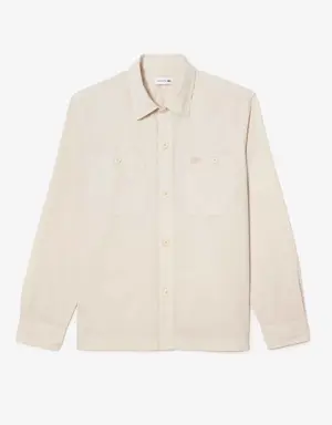 Camisa de algodón orgánico Lacoste para hombre