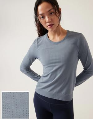 In Motion Seamless Top blue