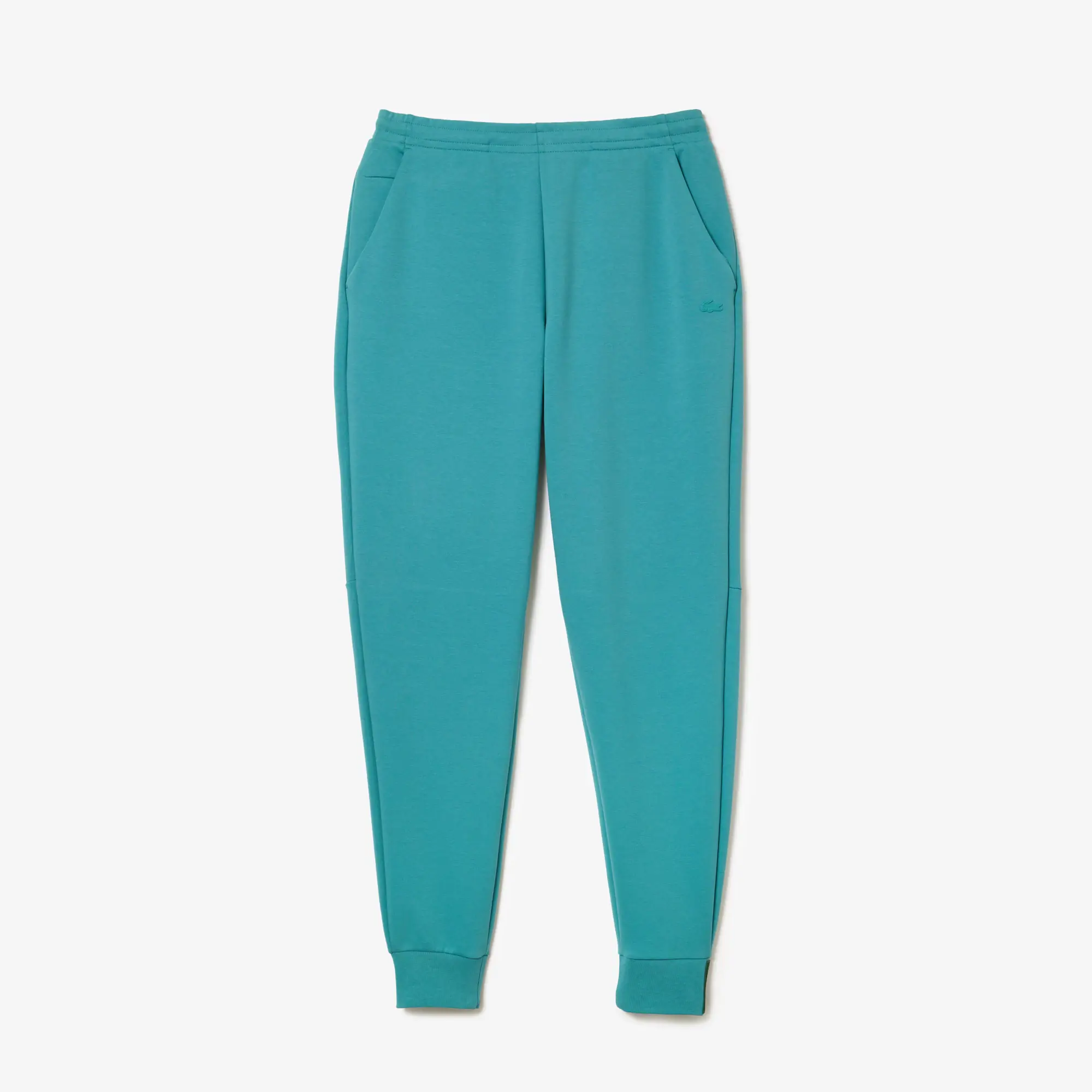 Lacoste Men’s Slim Fit Heathered Cotton Blend Sweatpants. 1 Lacoste Men’s Slim Fit Heathered Cotton Blend Sweatpants. 1