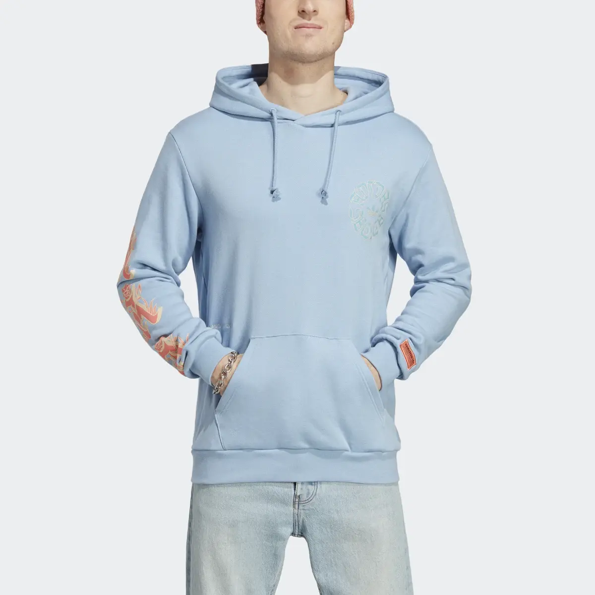 Adidas Sweat-shirt à capuche graphique Glide. 1