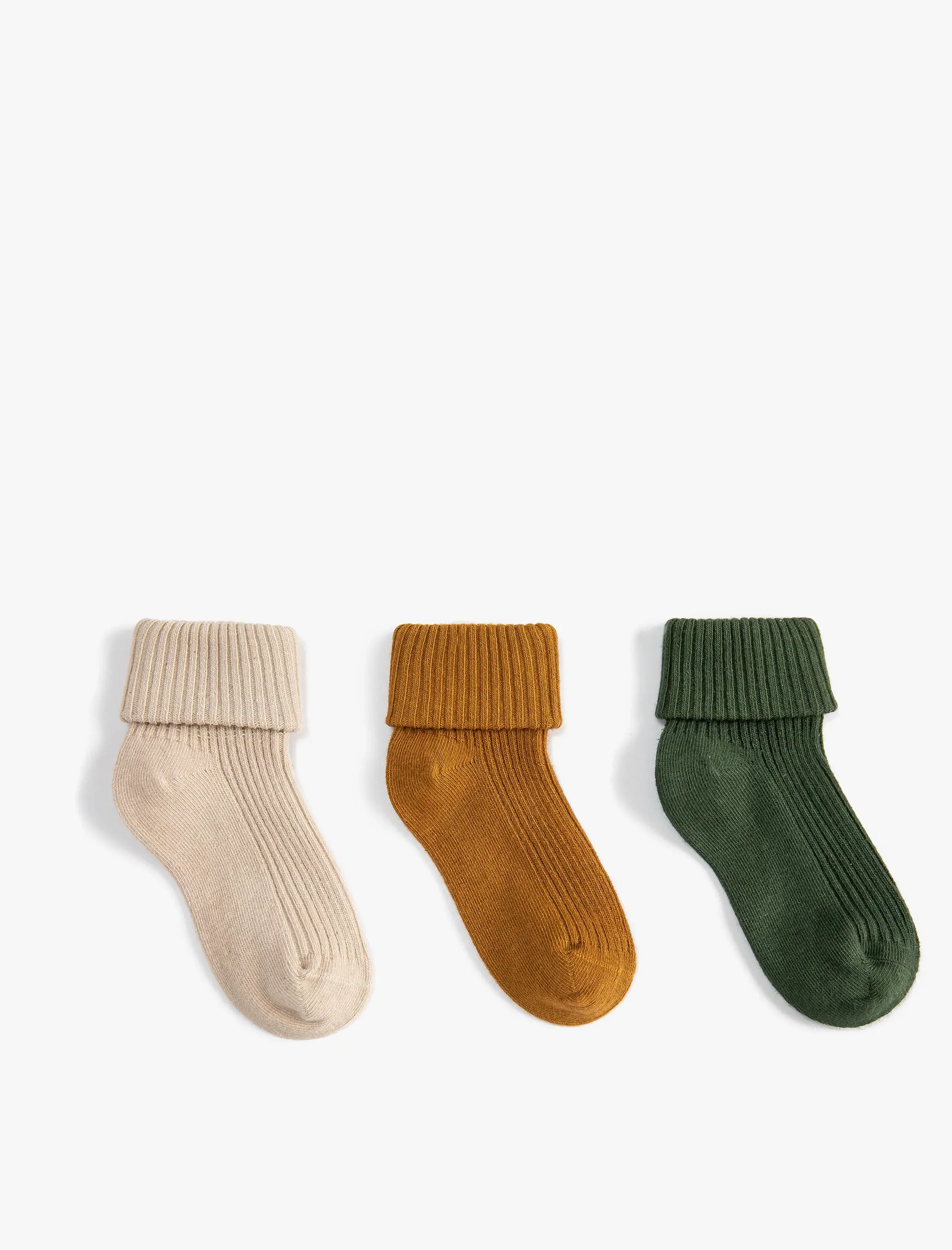 Koton 3’lü Basic Çorap Seti Pamuk Karışımlı. 2