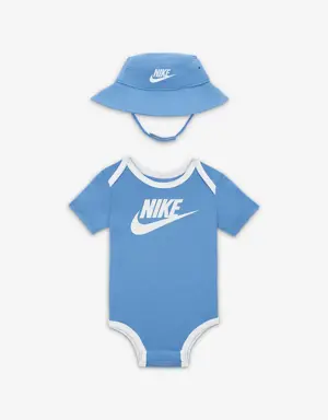 Core Bucket Hat and Bodysuit Set