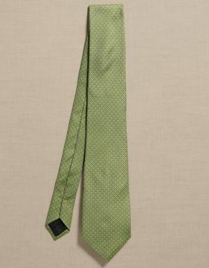 Pisolino Italian Silk Tie green