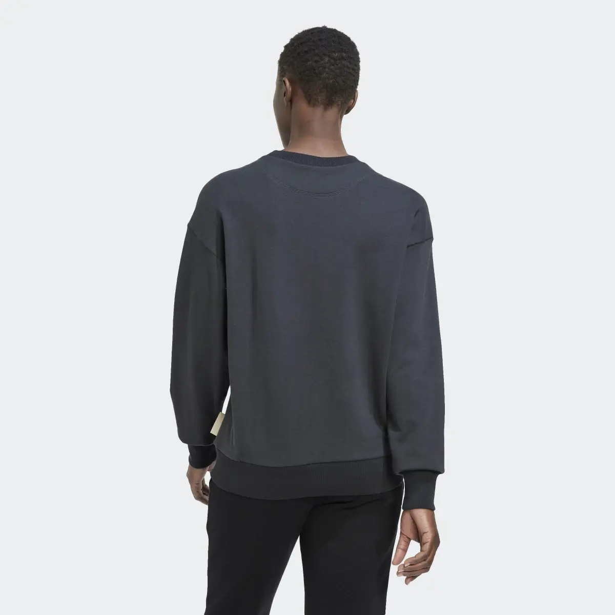 Adidas Studio Lounge Loose Sweatshirt. 3