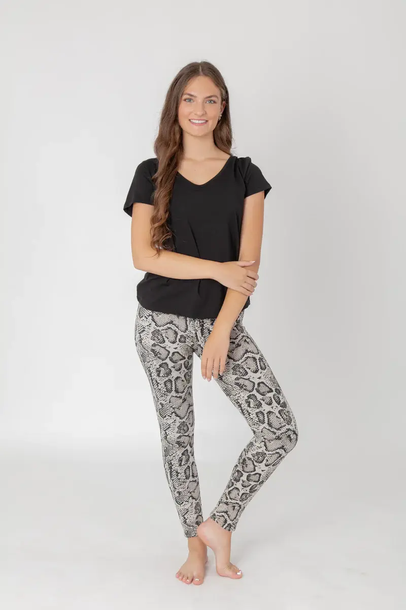 Just Cozy Snake Skin - Cozy Lined - XS-S. 2 Just Cozy Snake Skin - Cozy Lined - XS-S. 2