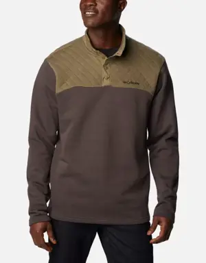 Men's Hart Mountain™ Quilted Half Snap Pullover - Tall