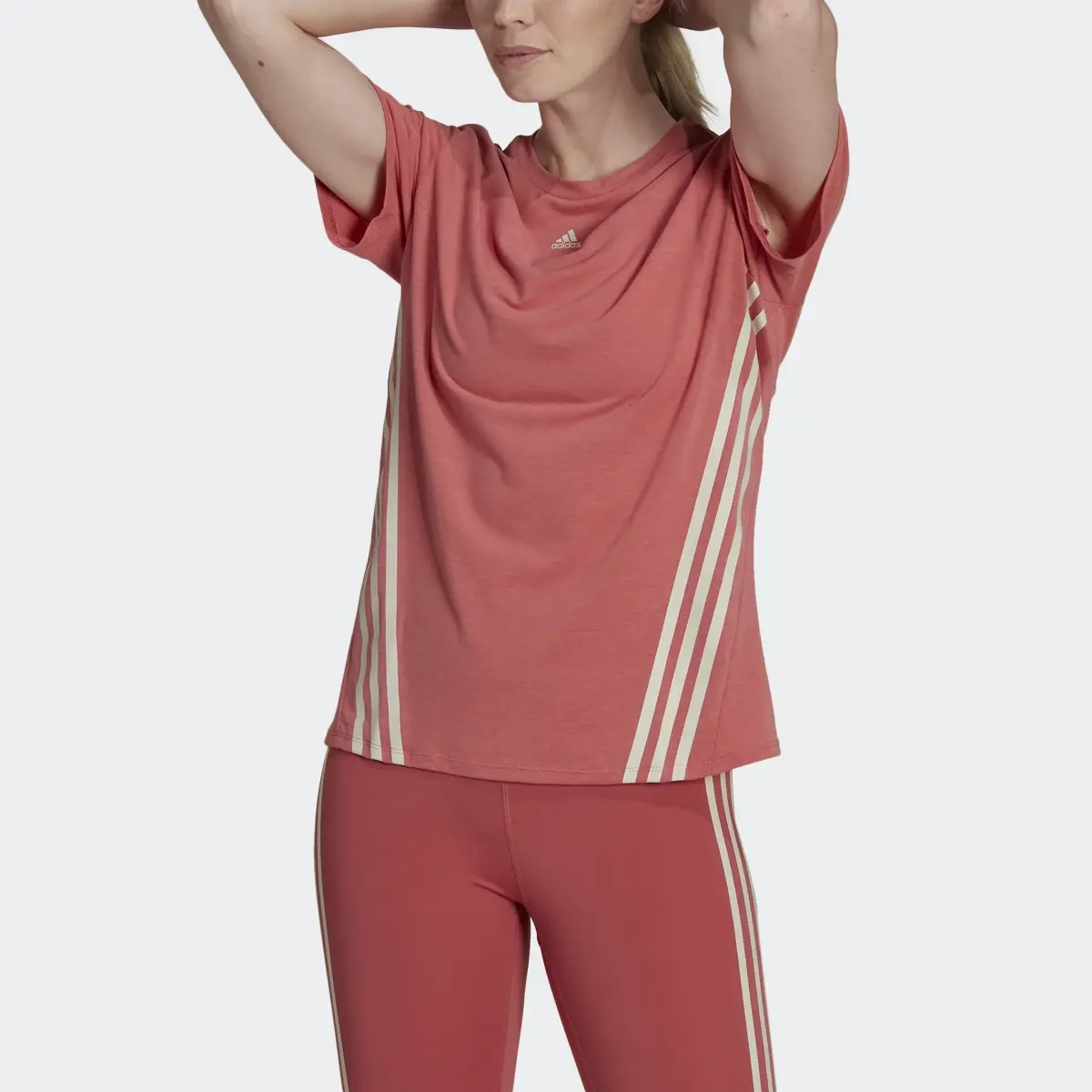 Adidas TrainIcons 3-Stripes Tee. 1