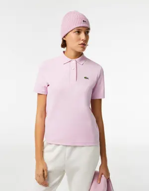 Lacoste Women’s Lacoste Regular Fit Striped Organic Cotton Polo Shirt