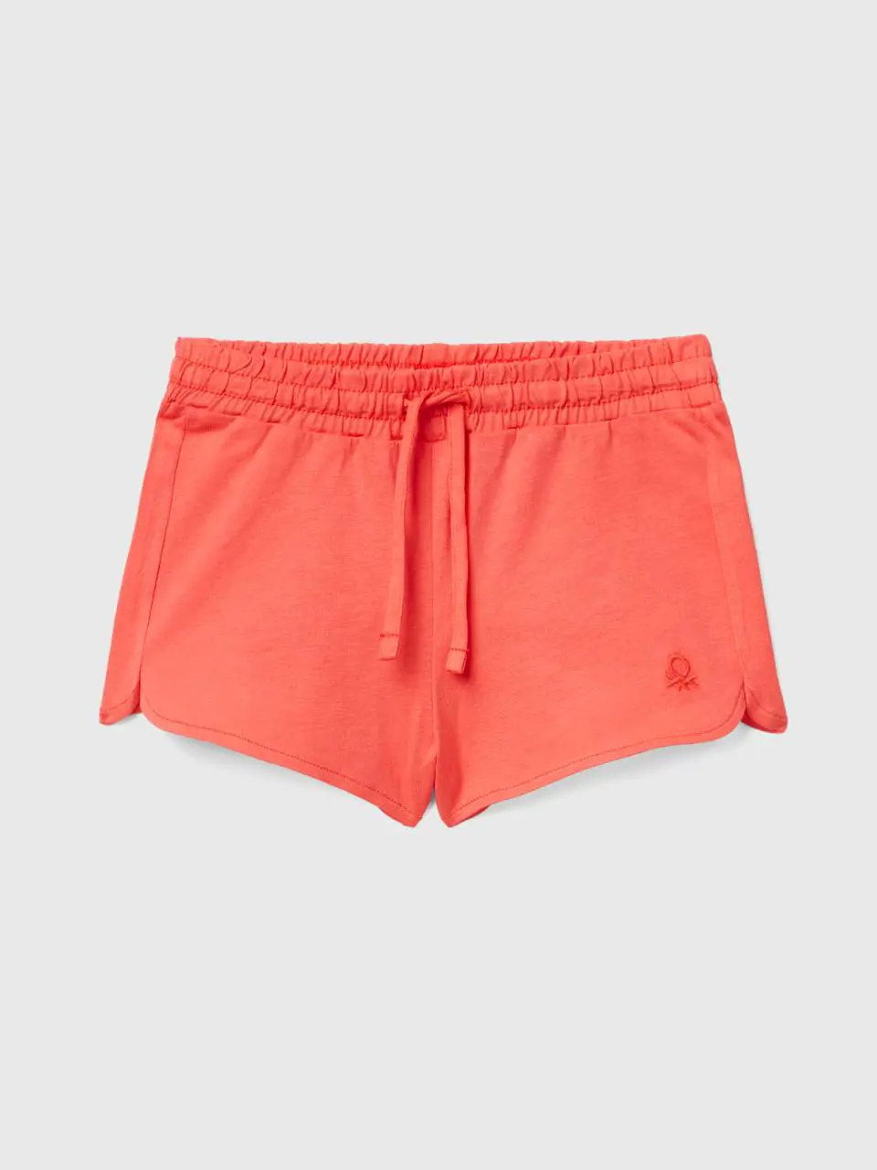 Benetton shorts with drawstring in organic cotton. 1