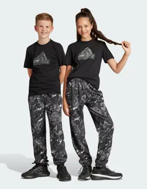 Adidas Pantaloni Future Icons Allover Print Junior