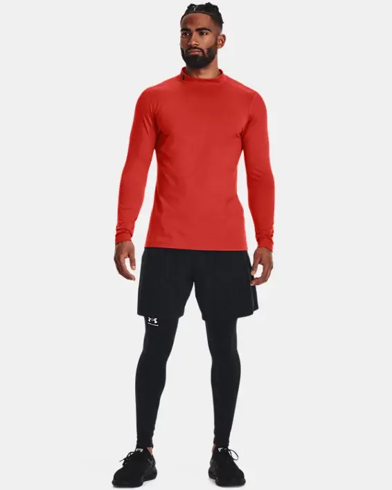 Under Armour Men's ColdGear® Armour Fitted Mock Long Sleeve. 3