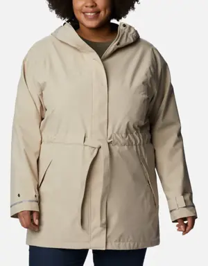 Women's Here And There™ Rain Trench II - Plus Size
