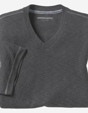 Vintage Slub V-Neck Tee