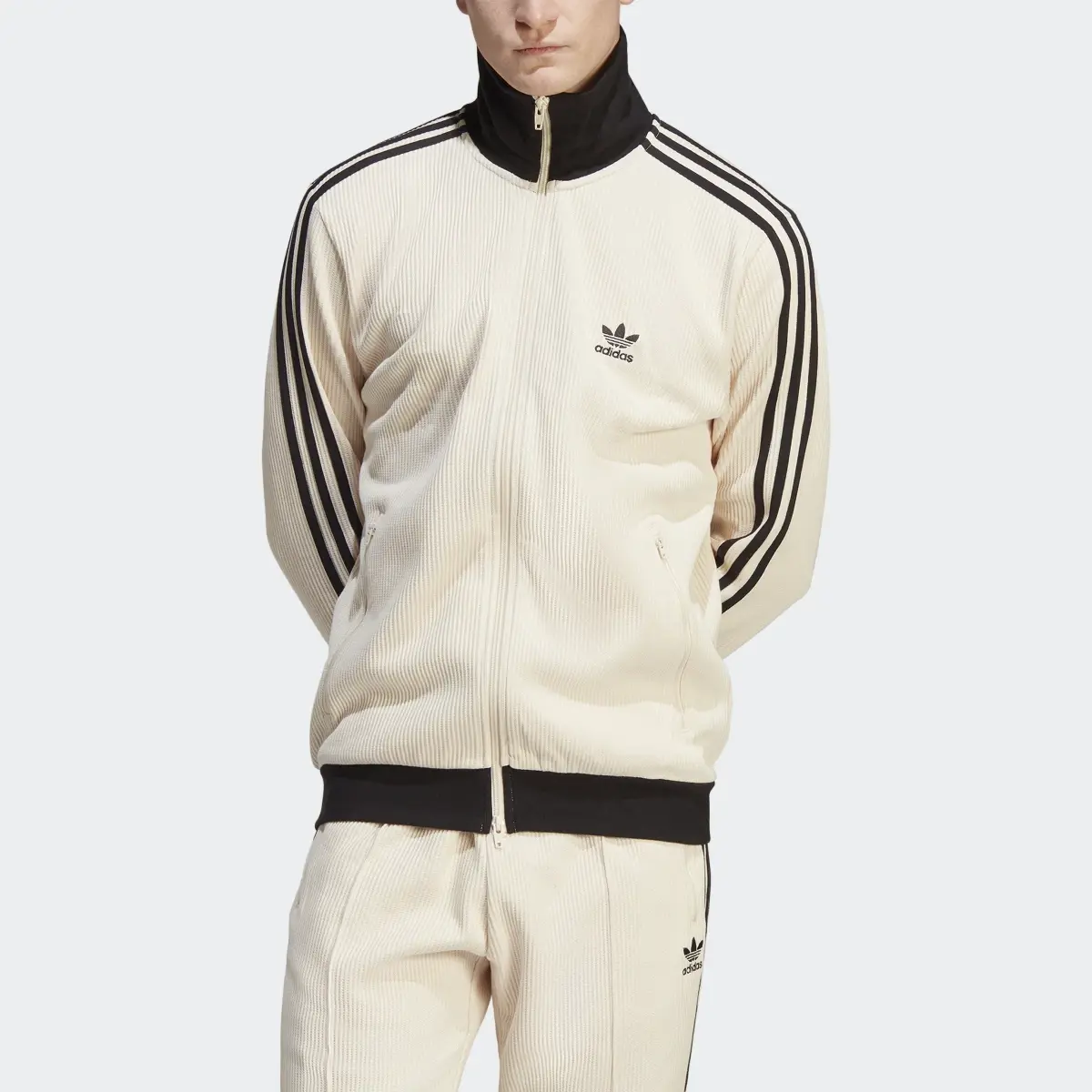 Adidas Adicolor Classics Waffle Beckenbauer Track Jacket. 1