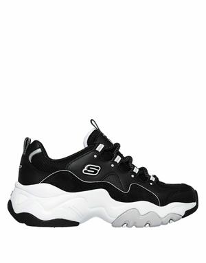D Lites 3 Zenway Siyah Beyaz Kadın Sneaker