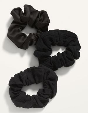 Old Navy Hair Scrunchie 3-Pack for Women black