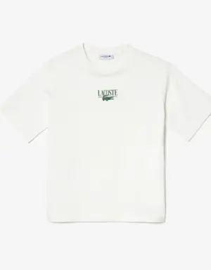 Lacoste Women's Print Cotton Jersey T-Shirt