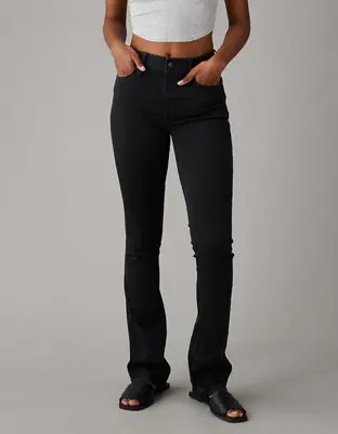 American Eagle Next Level High-Waisted Skinny Kick Jean. 1