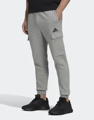 Adidas Essentials Fleece Regular Tapered Cargo Pants