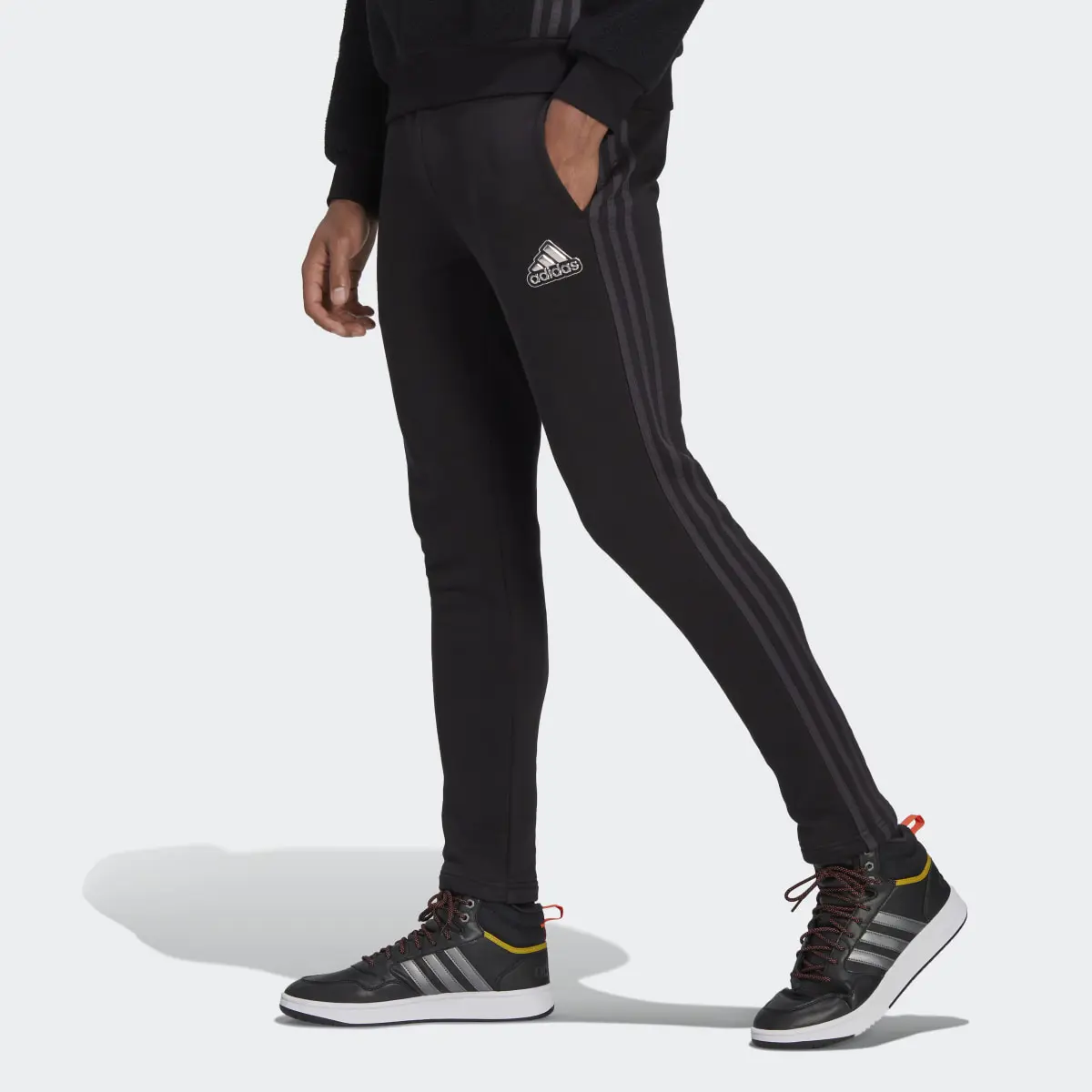 Adidas Essentials Holiday Pack Fleece Pants. 2