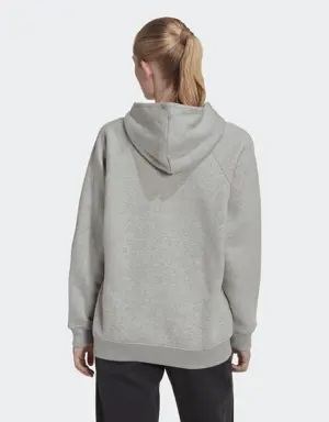 Adidas ALL SZN Fleece Boyfriend Hoodie. 3 Adidas ALL SZN Fleece Boyfriend Hoodie. 3