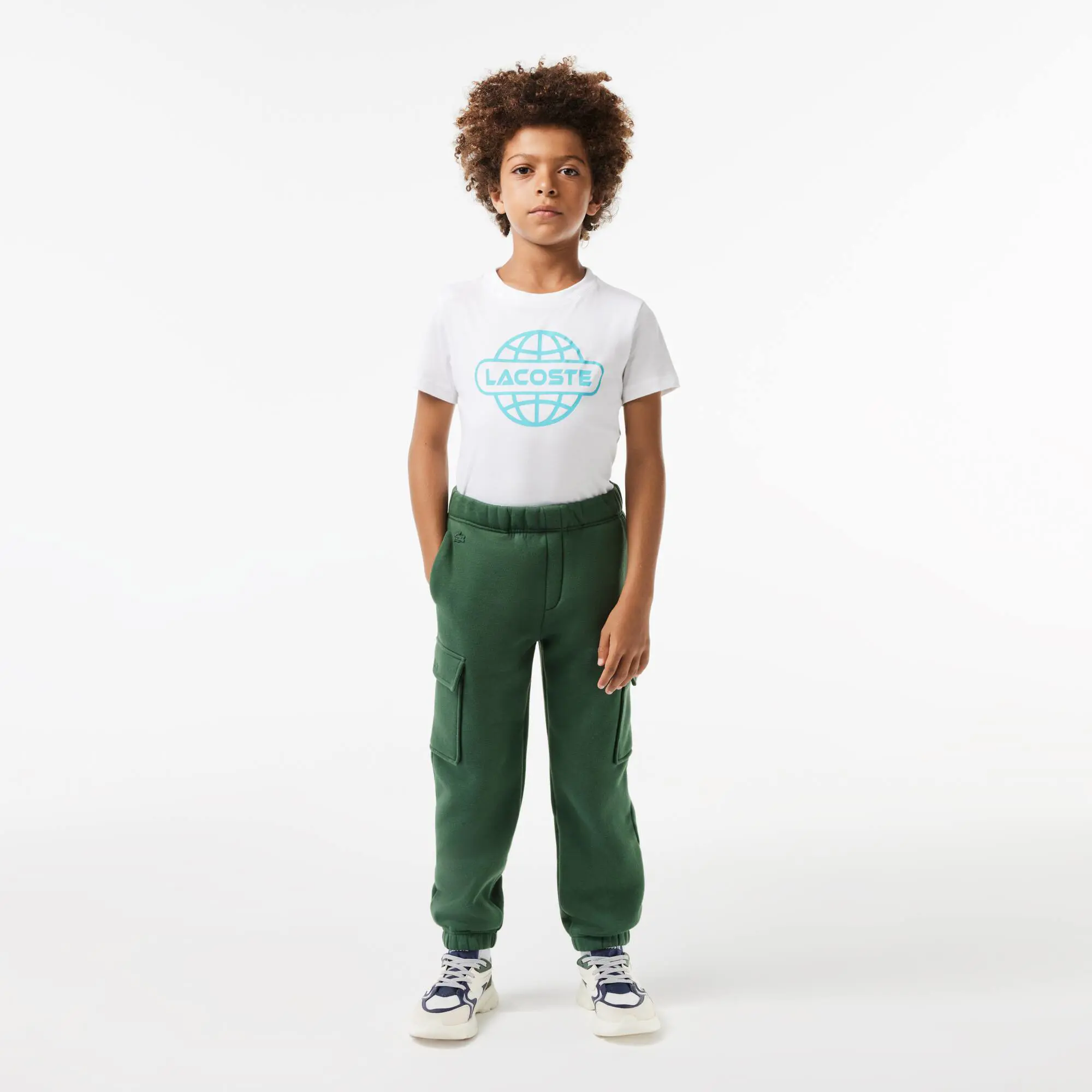Lacoste Boys’ Lacoste Organic Cotton Track Pants. 1