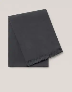Fringe cotton beach towel 100x180cm