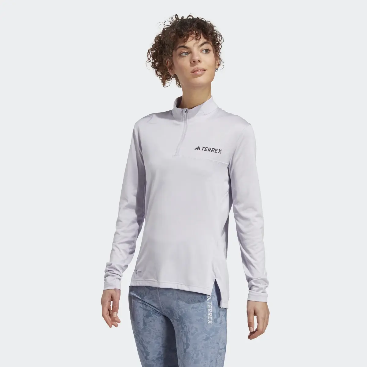 Adidas Maglia Terrex Multi Half-Zip Long Sleeve. 2