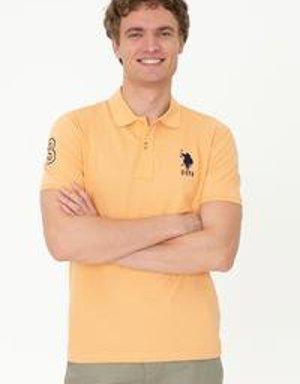 Erkek Açık Turuncu Polo Yaka T-Shirt